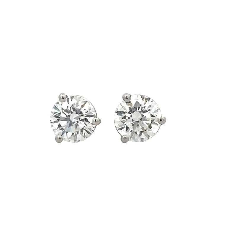 Trendy And Classic Jewelry Now At Reduced Prices 1.38 CTW Diamond Stud Earrings in White Gold