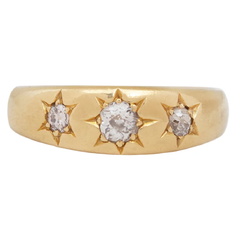 Jewelry Sale – Exclusive Styles At Lower Prices Antique Triple Diamond Star Ring