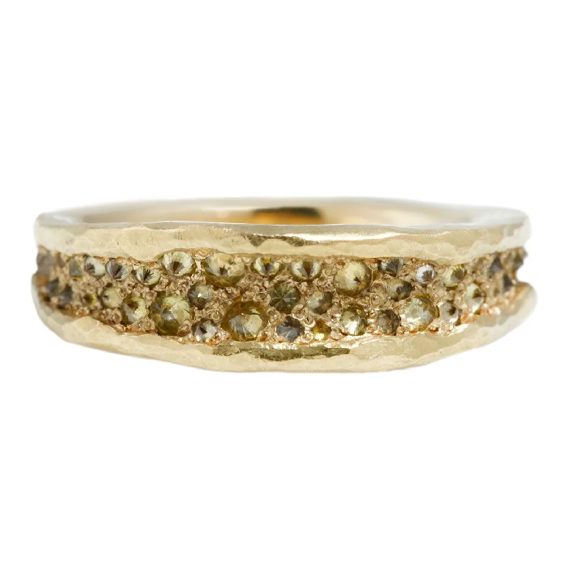 Upgrade Your Collection With Our Limited-Time Jewelry Sale Yellow Diamond Concave Ring