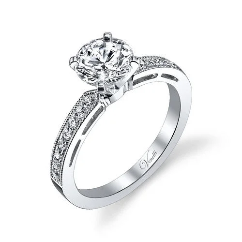 Elevate Your Jewelry Collection With Limited-Time Savings 14K White Gold Solitaire