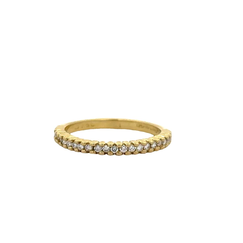 Unlock Unbeatable Jewelry Deals Before They’Re Gone Hidalgo Diamond Band in 18k Yellow Gold