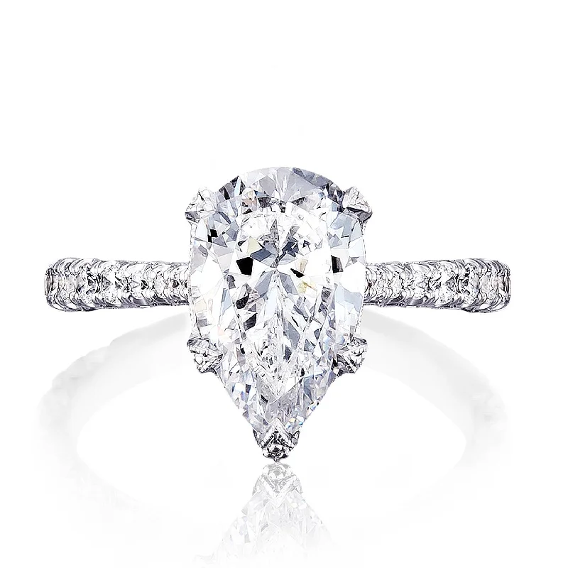 Gorgeous Jewelry, Limited-Time Savings Pear Solitaire Engagement Ring