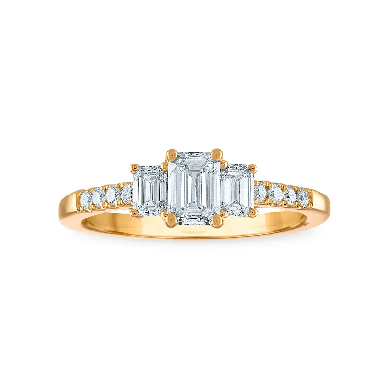 Buy More, Save More On Stunning Jewelry Pieces Signature EcoLove 1 CTW Lab Grown Diamond Ring in 14KT Gold