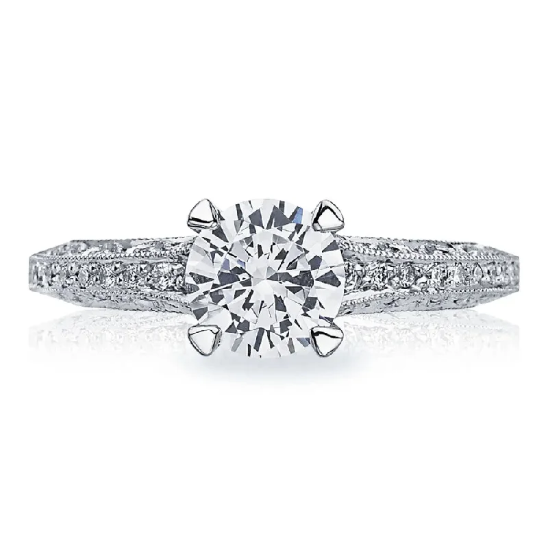 Jewelry Clearance Event – Stock Up Before It's Over Tacori Classic Crescent Round Solitaire Engagement Ring