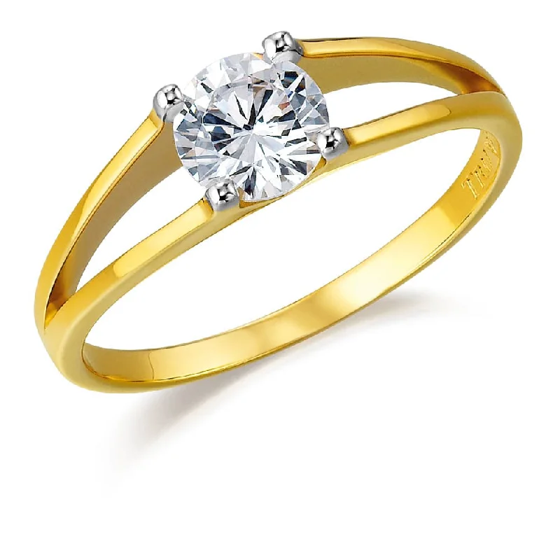 Aphrodite Solitaire Ring