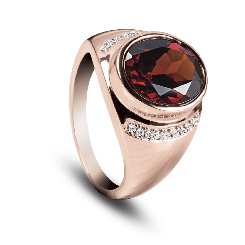 Jewelry Deals That Outshine The Rest Flame Garnet Ring