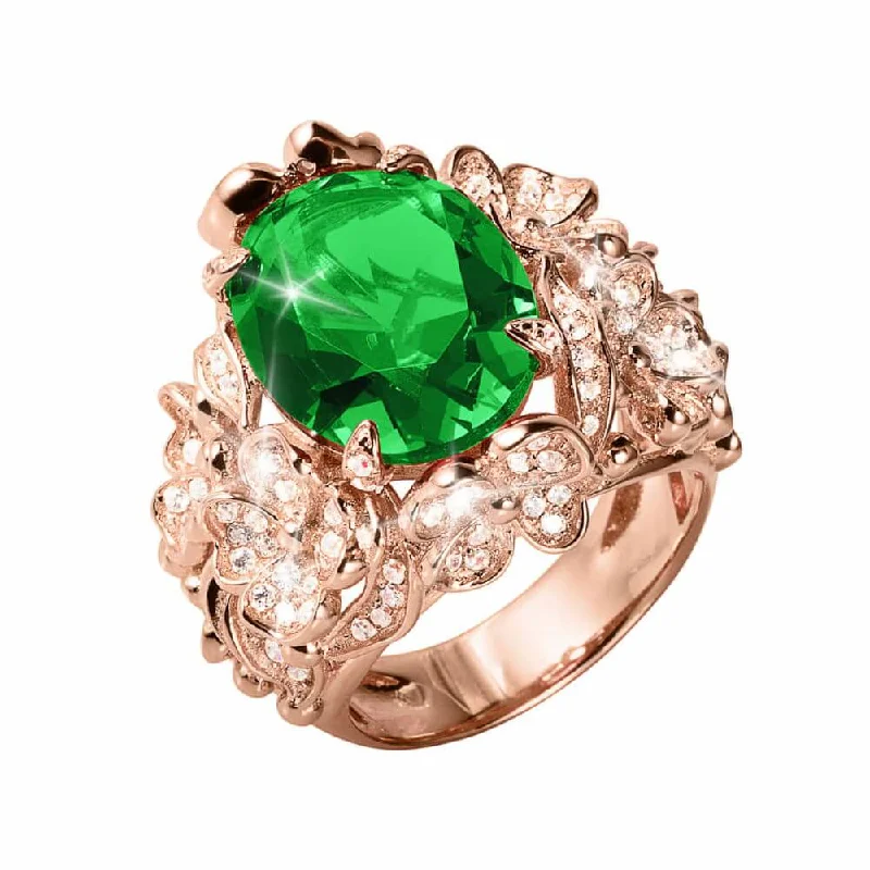 Chic, Trendy, And Affordable Jewelry Sale Forest Bloom Ladies Ring