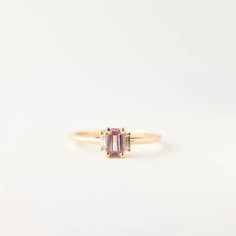 Ginger Ring - Orchid Rose Pink Sapphire