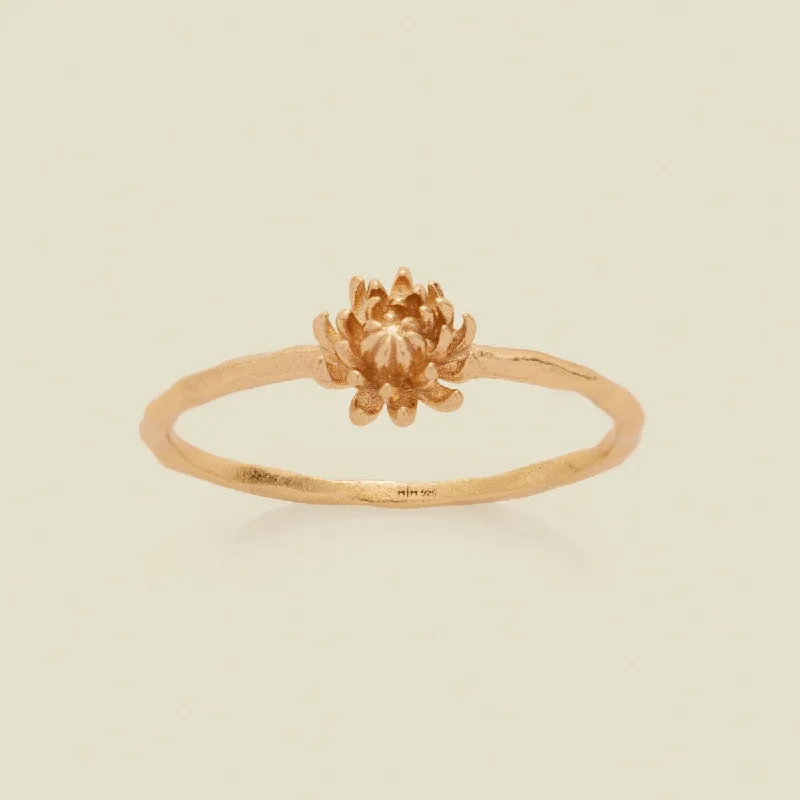 November Birth Flower Ring