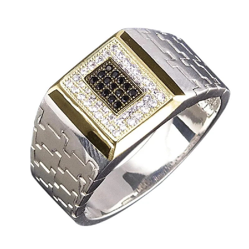 Celebrate With Sparkle – Jewelry Sale Now Live Puzzle Men's Ring