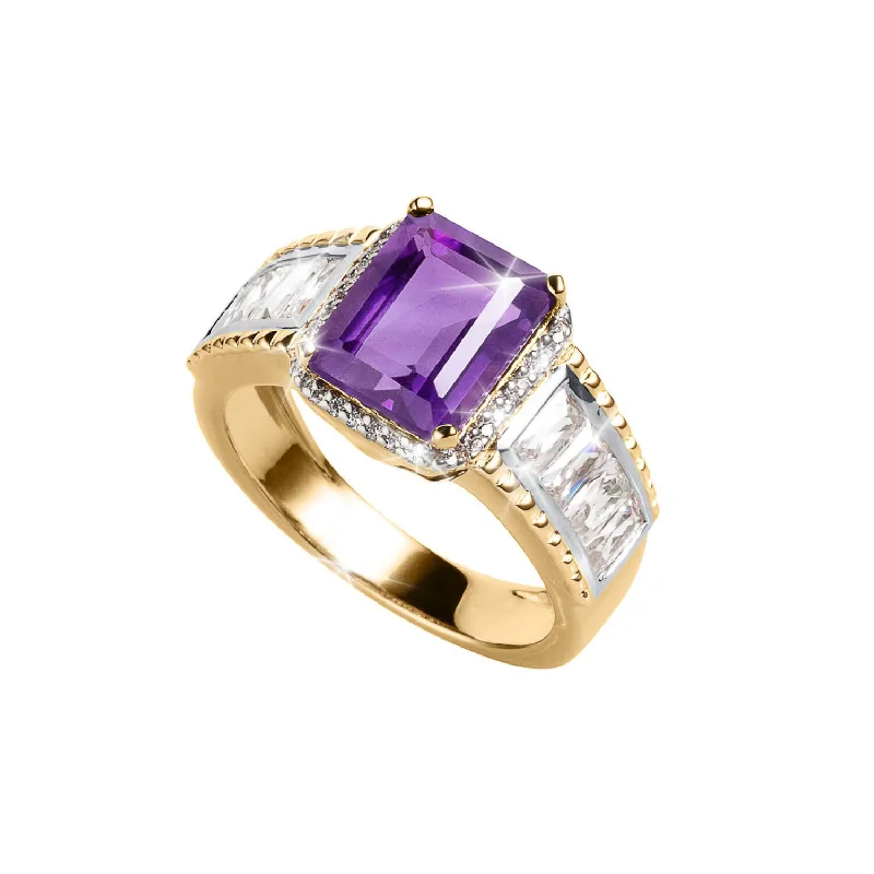 Supremo Amethyst Ladies Ring