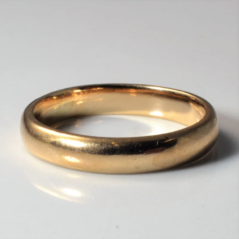 High-End Sparkle, Low-End Prices – Jewelry Sale Live 1930s Champagne Yellow Gold Band | SZ 7.75 |