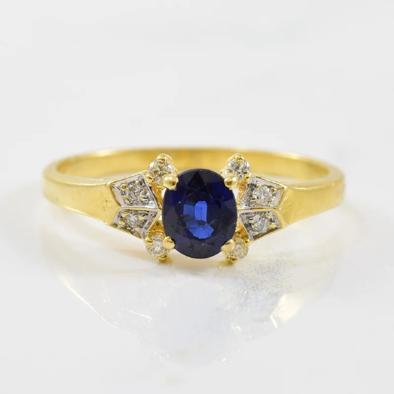 Sparkle For Less – Shop Our Limited-Time Jewelry Deals Blue Sapphire & Diamond Engagement Ring | 0.06ctw, 0.68ct | SZ 7.25 |