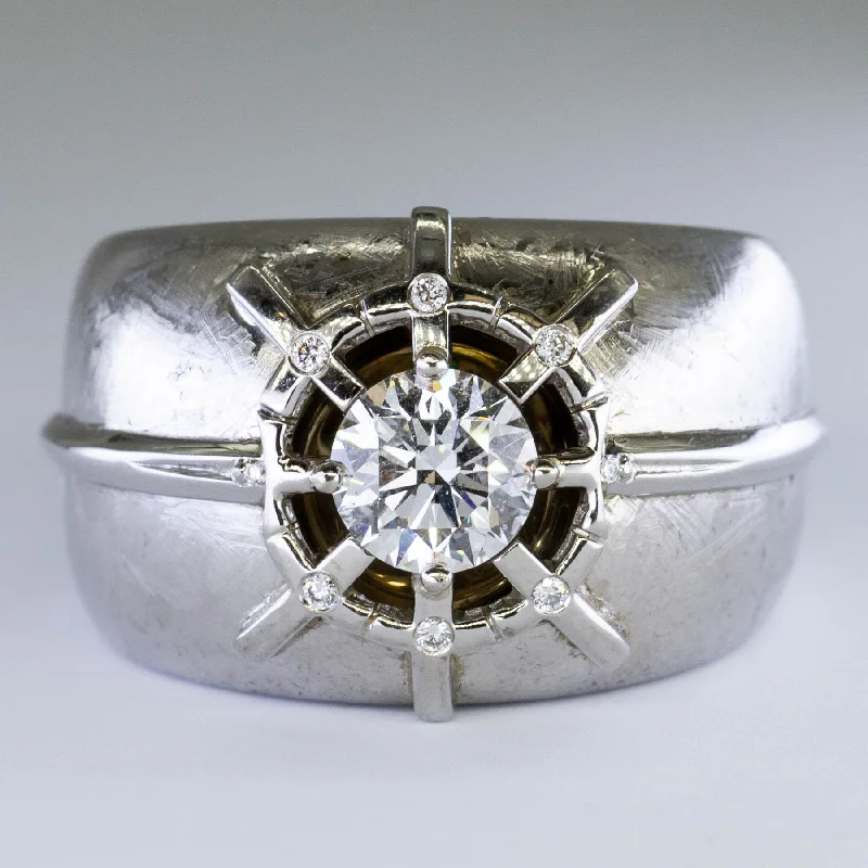 Luxury Jewelry At Budget-Friendly Prices – Grab Yours Now 'Brinkhaus' Custom Nautical Diamond Ring | 1.80ctw | SZ 10 |