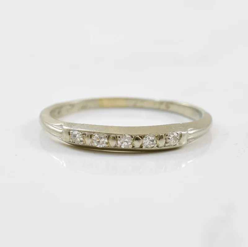 The Perfect Accessory For Less – Jewelry Sale Live 1930s Five Stone Diamond Ring | 0.05ctw | SZ 6.75 |