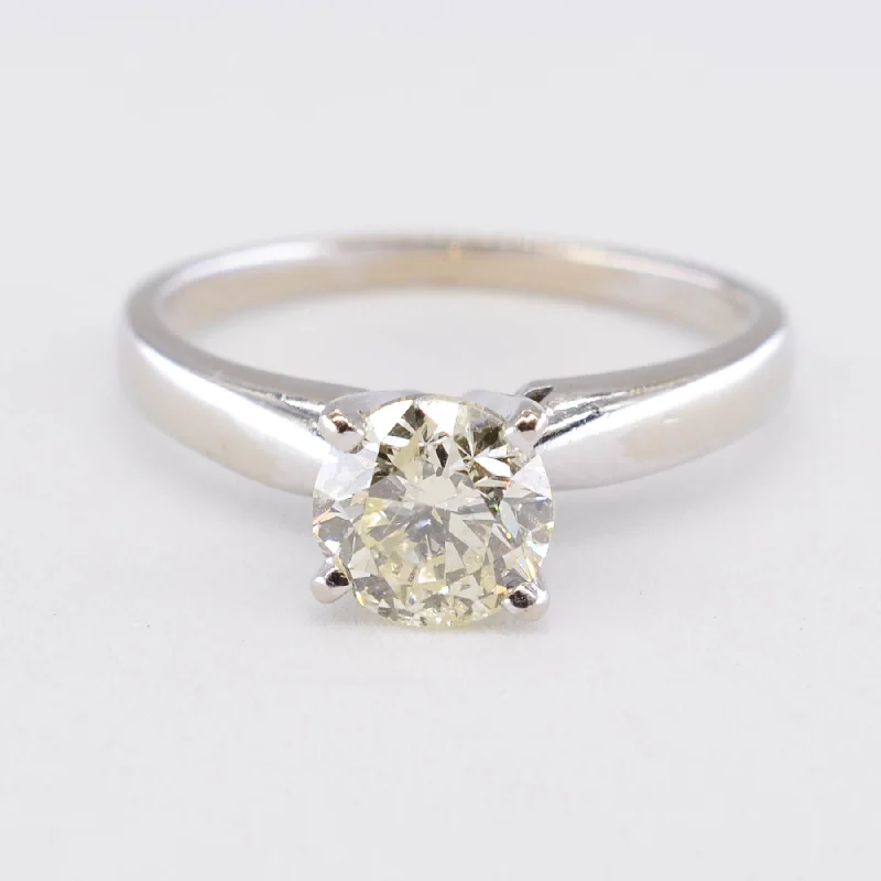 Shine Bright With Our Special Jewelry Promotions Four Prong Solitaire Diamond Ring | 1.02ct | SZ 5.5 |