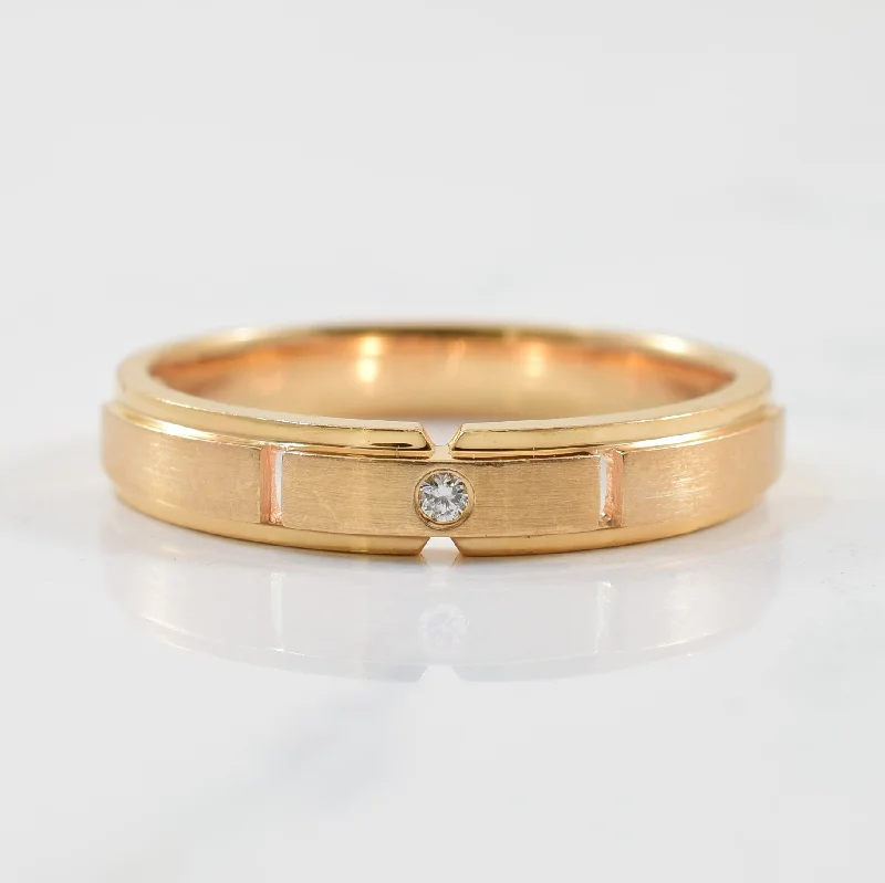 Exclusive Online Jewelry Sale – Don't Wait Geometric Diamond Band | 0.018ct | SZ 9 |