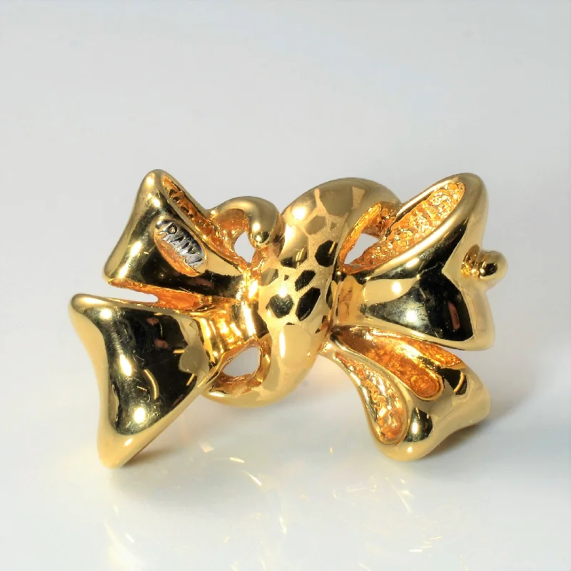 Luxury Jewelry Now At Special Promotional Rates Raika' Hollow Bow Ring | SZ 9.75 |