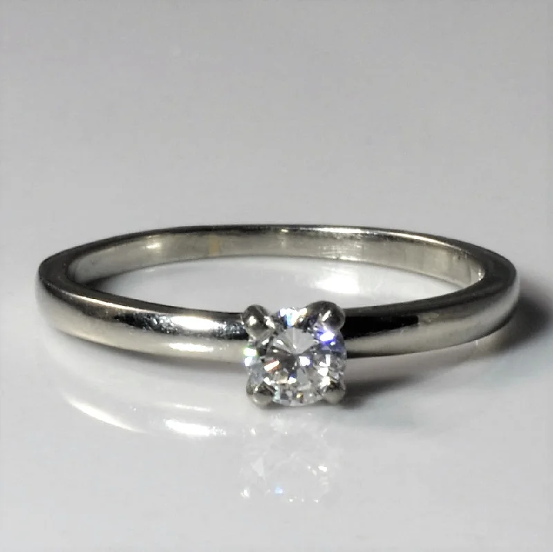 Shine Without Limits – Jewelry Sale Happening Now Petite Solitaire Diamond Ring | 0.10ctw | SZ 3.5 |