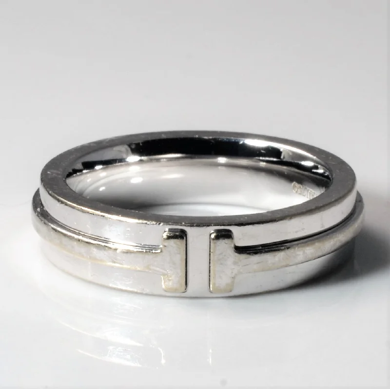 Exclusive Jewelry Sale – Limited-Time Discounts Tiffany & Co.' Narrow T Ring | SZ 4.25 |