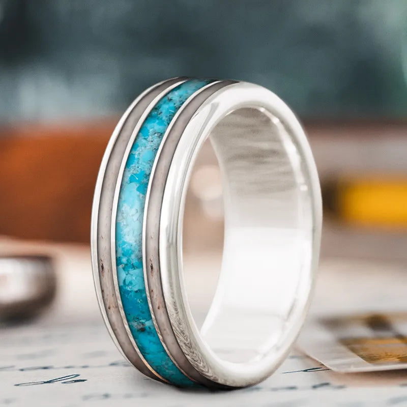 Trending Jewelry Styles Now At Limited-Time Discounts Custom Design - 3-Inlay Wide Center Ring PrXJSI2ro7pm-pxNvVbEQBZQ Trending Jewelry Styles Now At Limited-Time Discounts Custom Design - 3-Inlay Wide Center Ring PrXJSI2ro7pm-pxNvVbEQBZQ