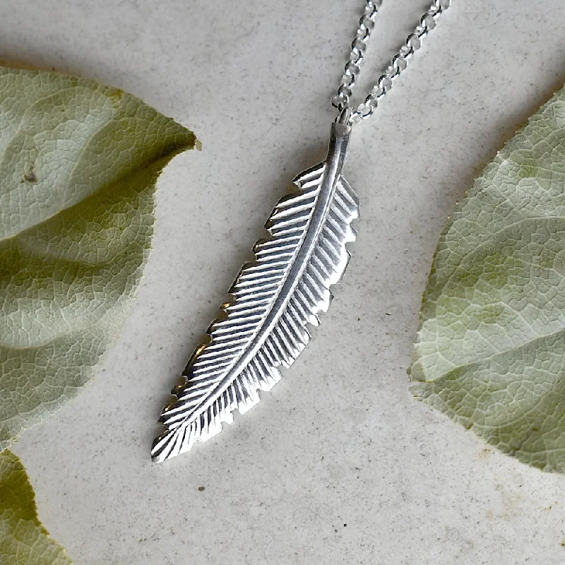 The Perfect Jewelry Piece At The Perfect Price Curved Feather Necklace