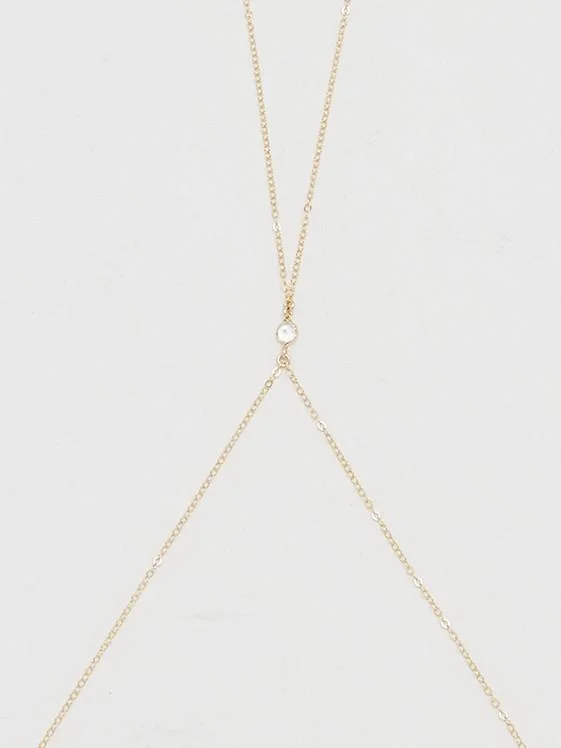 Timeless Elegance At Unbelievable Discounts 14K Emma Body Chain