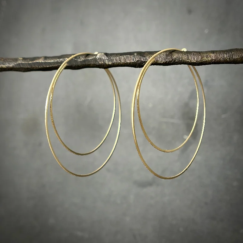 The Ultimate Jewelry Sale – Exclusive Styles At Great Prices 14k Open Moon Hoops