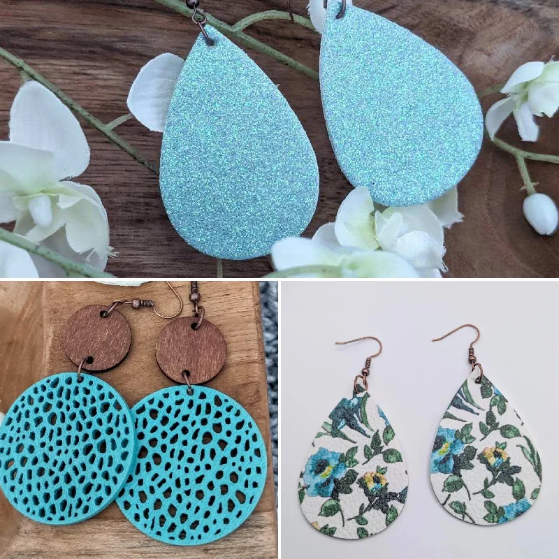 Handcrafted Jewelry Sale – Unique Designs At Low Prices Beautiful Turquoise Drop Earring Set