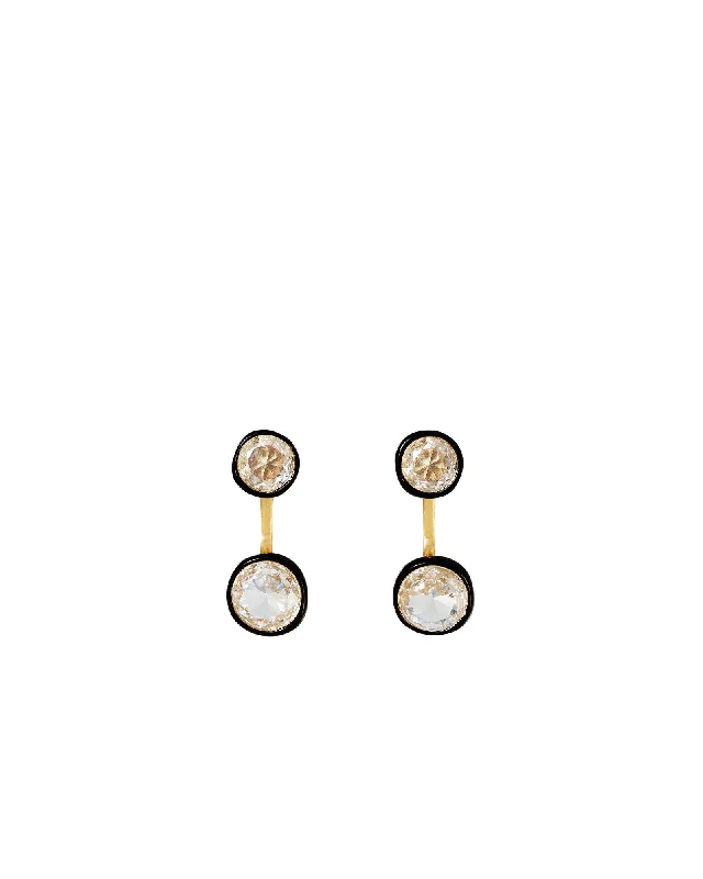 Luxury Jewelry Without The Luxury Price Tag Back in Black Float Earrings