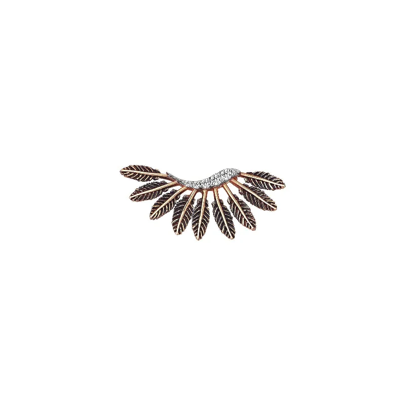 Elegant Designs, Unbeatable Discounts – Shop Jewelry Now Feather Arc Earring