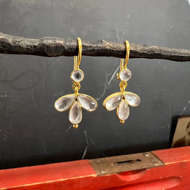 Sparkle On A Budget – Fine Jewelry For Less Victorian Foil Backed Quartz Drop Earrings