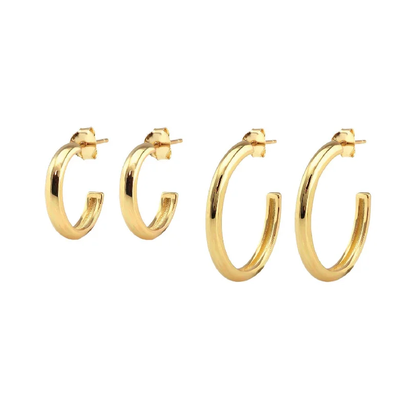 Limited-Stock Jewelry Sale – Shop Before It's Gone Hollow Hoop Earrings Set