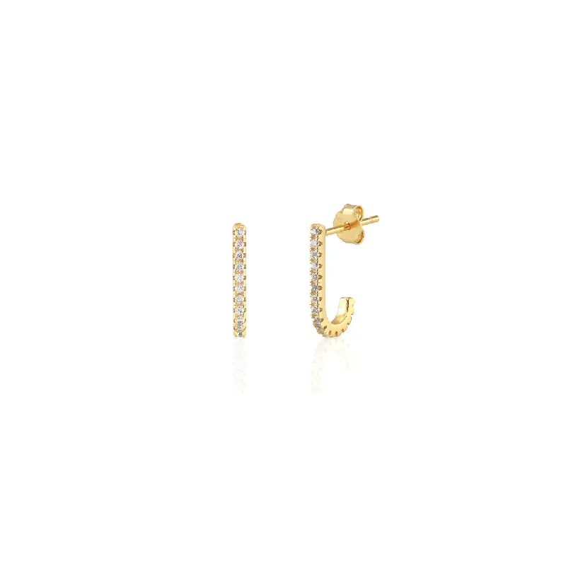 Must-Have Jewelry At Unbelievable Discounts Hook Crystal Post Earrings