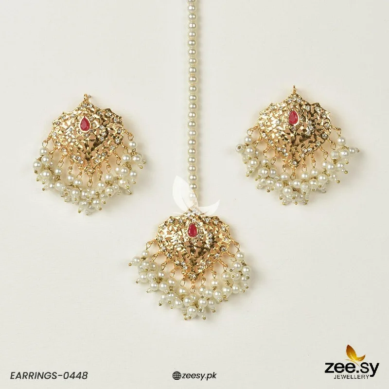 Affordable Luxury Jewelry For Every Occasion Hyderabadi Earrings-0448