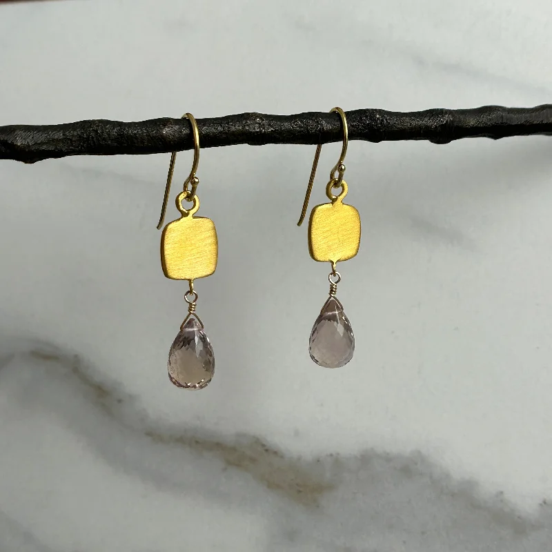 Seasonal Jewelry Deals – Elevate Your Style Little Square with Ametrine Earrings