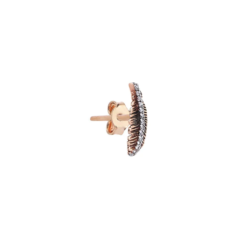 Shop Dazzling Jewelry With Special Promotional Discounts Mini Feather Stud