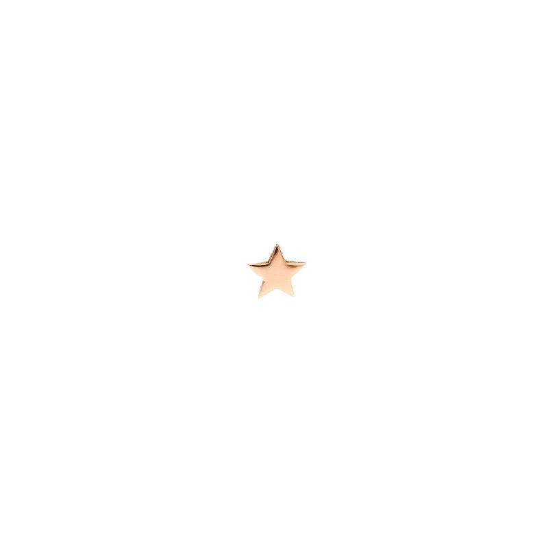 Fashion-Forward Geometric Jewelry For Contemporary Style Mini Star Pavé Stud Earring