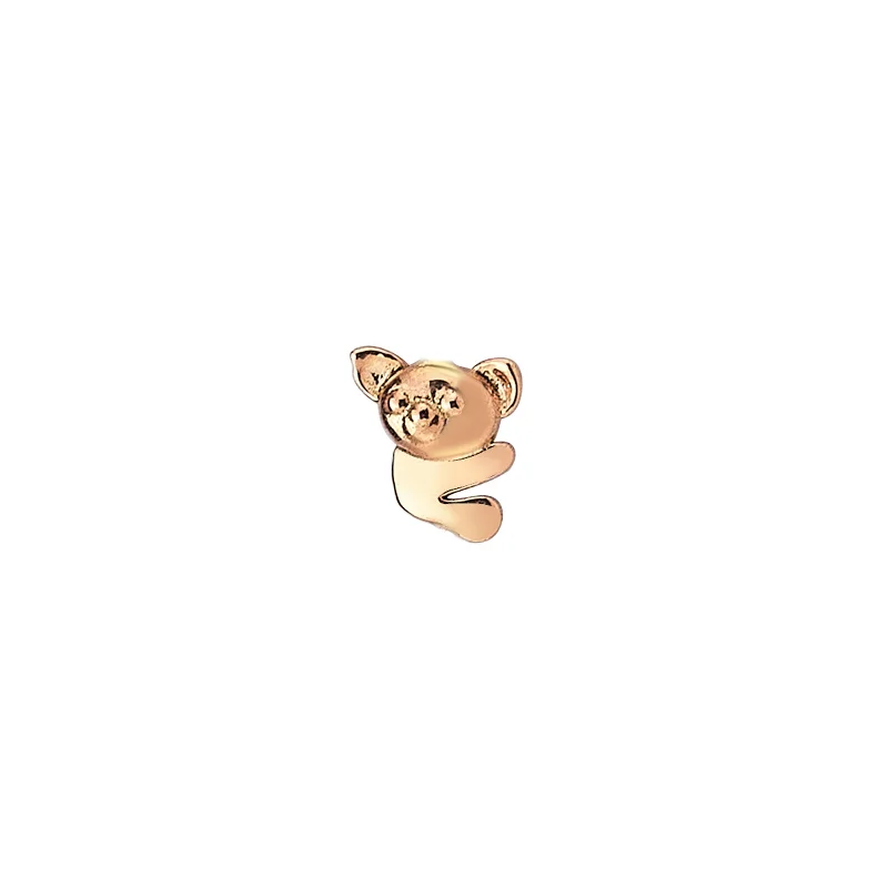 Versatile Layering Jewelry For Effortless Chic Piglet Stud Earring