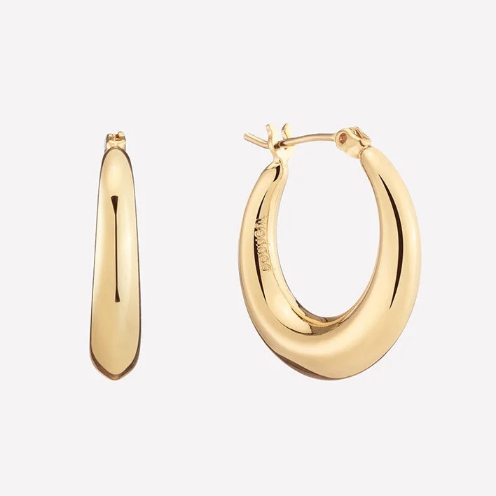 Flash Jewelry Sale – Get Stunning Pieces At Low Prices Puffed Hoop Earrings