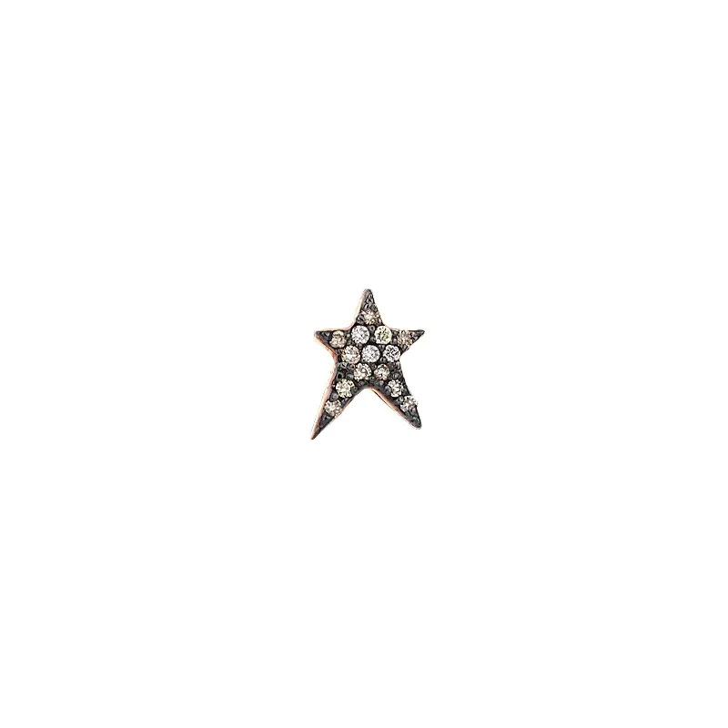 Discounted Luxury Jewelry – Shine Without The Splurge Mini Pave Struck Star Stud Earring