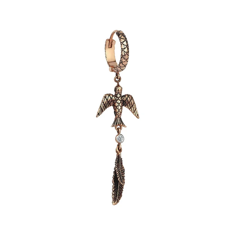 Discounted Jewelry For A Glamorous Look Sparrow Feather Earring