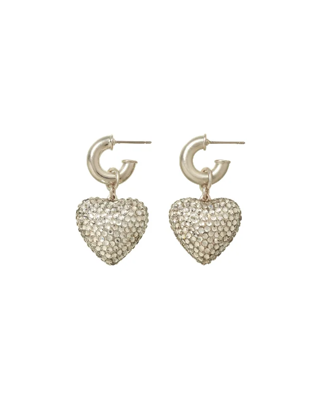 Best Jewelry Sale Prices – Limited-Time Offer The Dazzling Puffy Heart Earrings