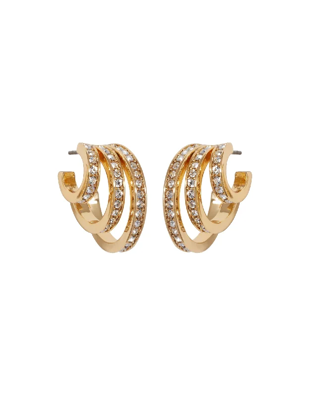 Glamorous Jewelry, Glamorous Deals – Shop Now The Triple Hoop Earrings