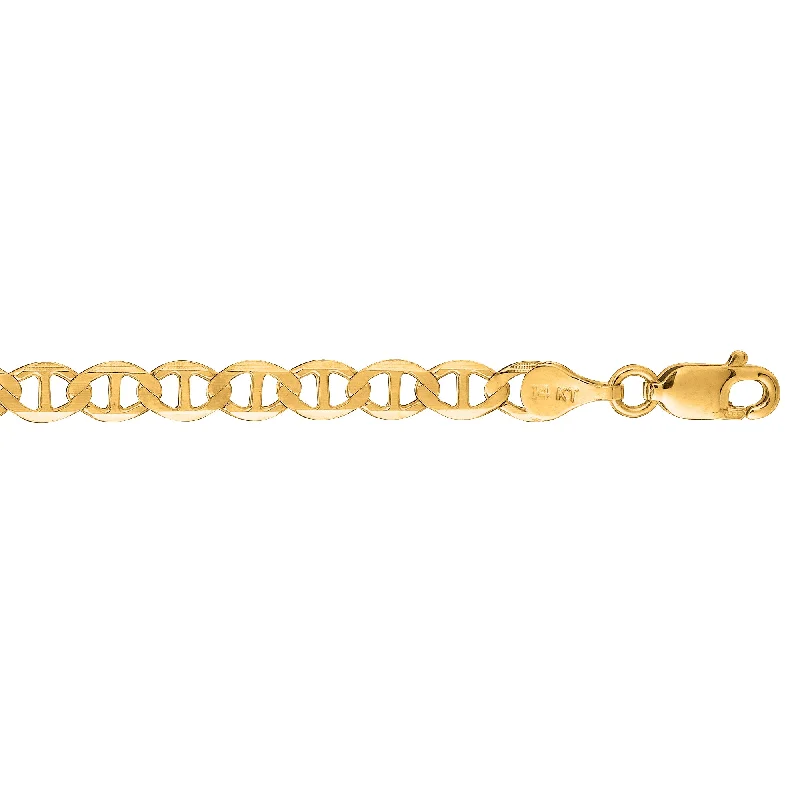 Limited-Stock Jewelry Clearance – Grab Your Favorites Now 10K Gold 4.5mm Mariner Chain