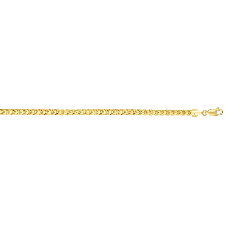 Special Offers On Handcrafted And Designer Jewelry 14K Gold 4.6mm Round Franco Chain