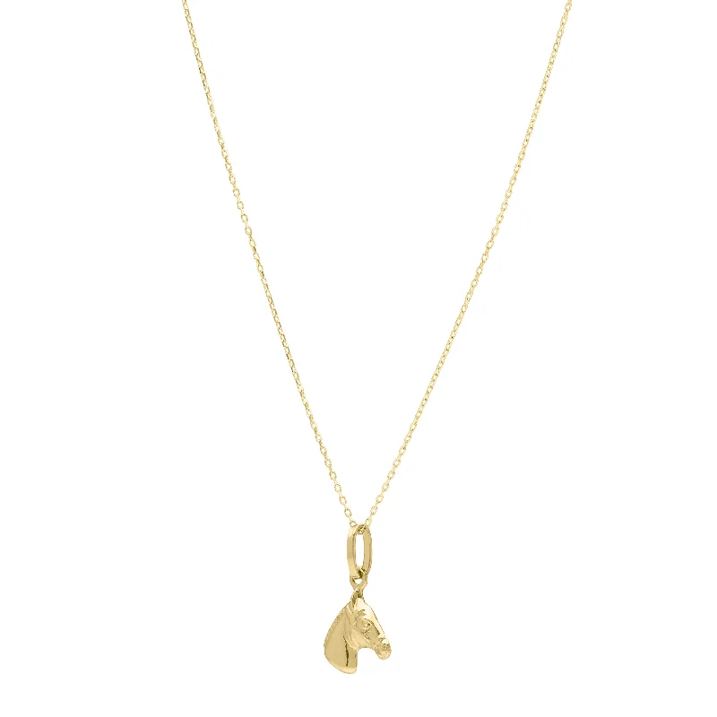 Must-Have Jewelry At Unbelievable Discounts 14K Small Horse Pendant