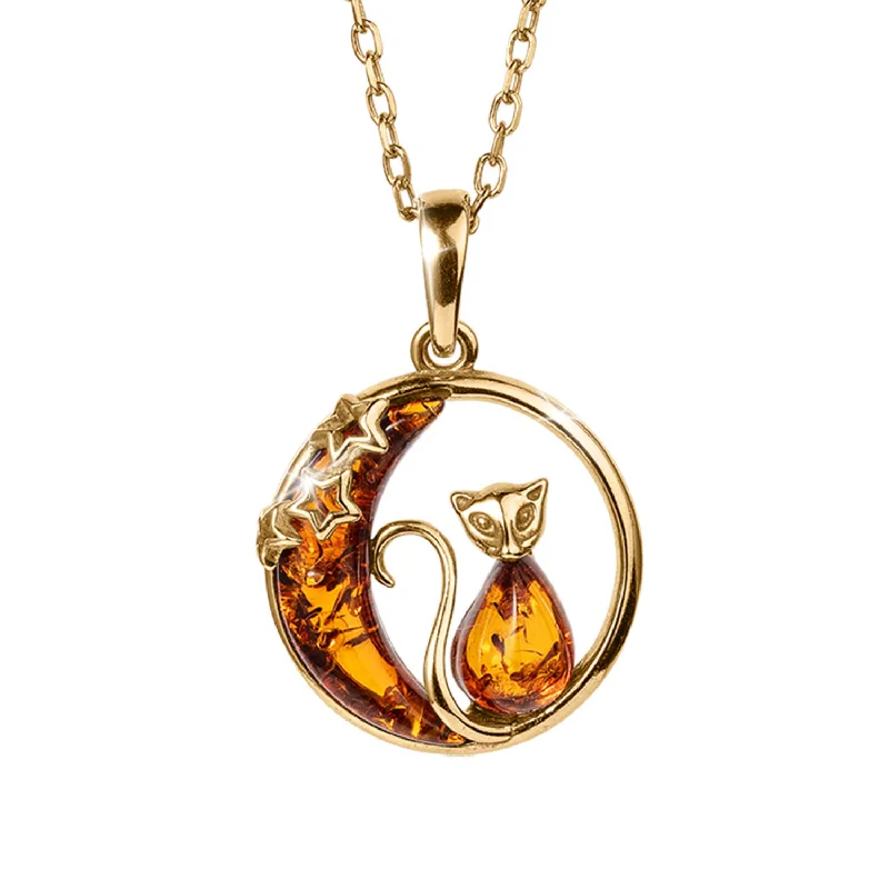 Fashion-Forward Jewelry At Incredible Prices Cat In The Moon Pendant