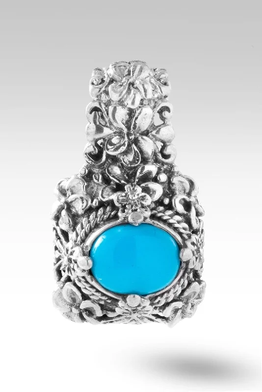 Garden Dreams Pendant™ in Sleeping Beauty Turquoise