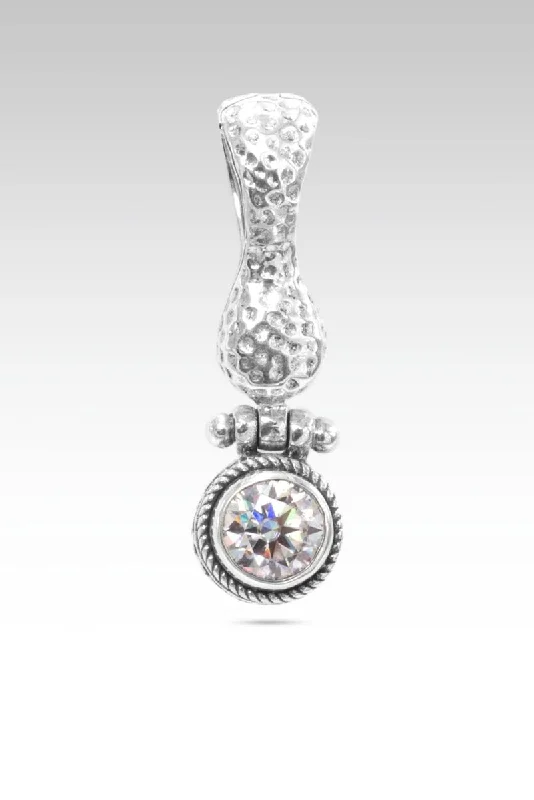 Grace Alone Pendant™ in Moissanite